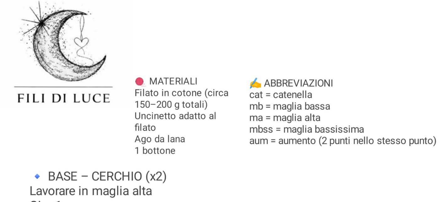 Schema Uncinetto Borsa Rete Raccolta – PDF