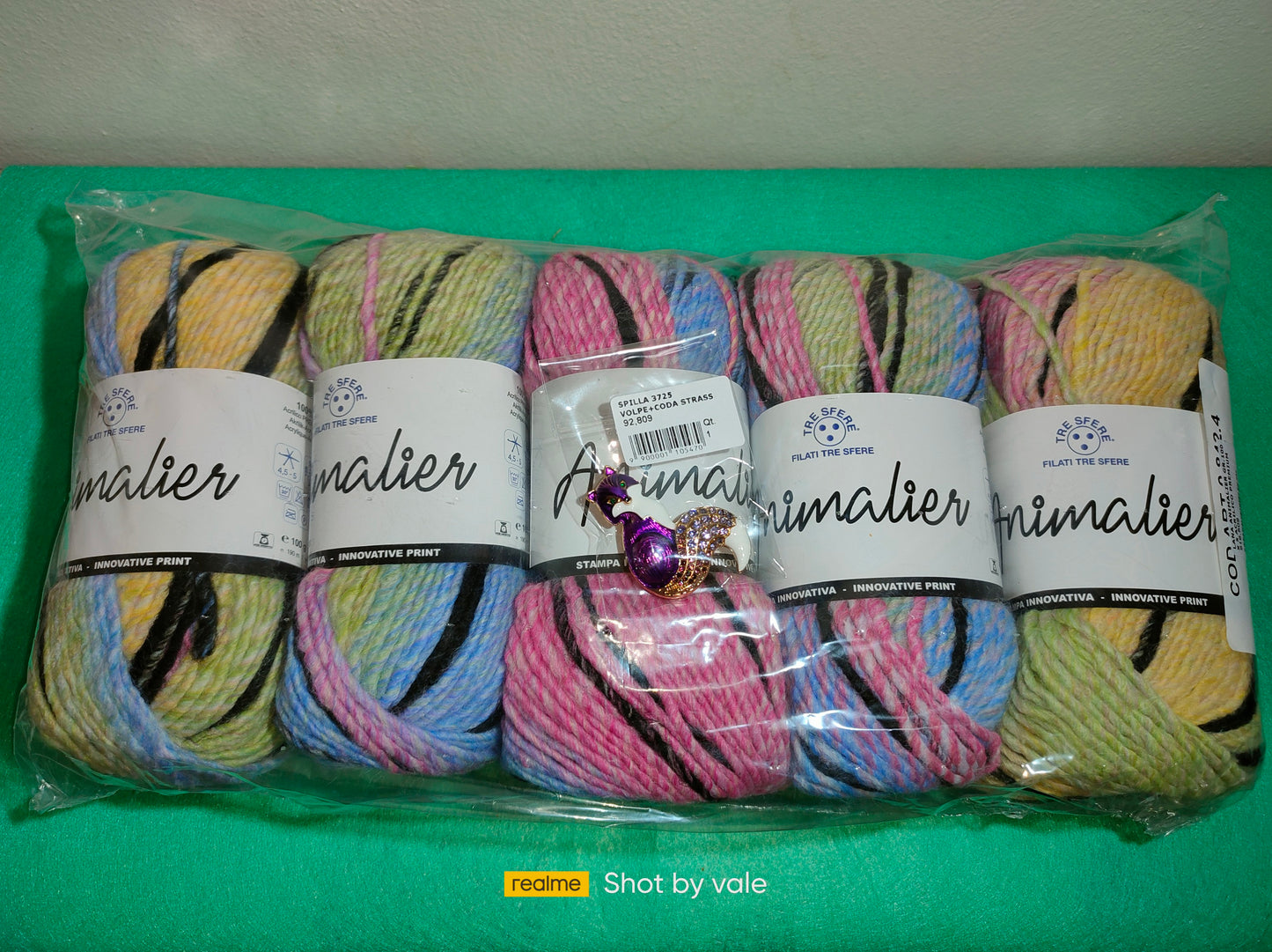 Liberty box animalier - pack filati e accessori creativi