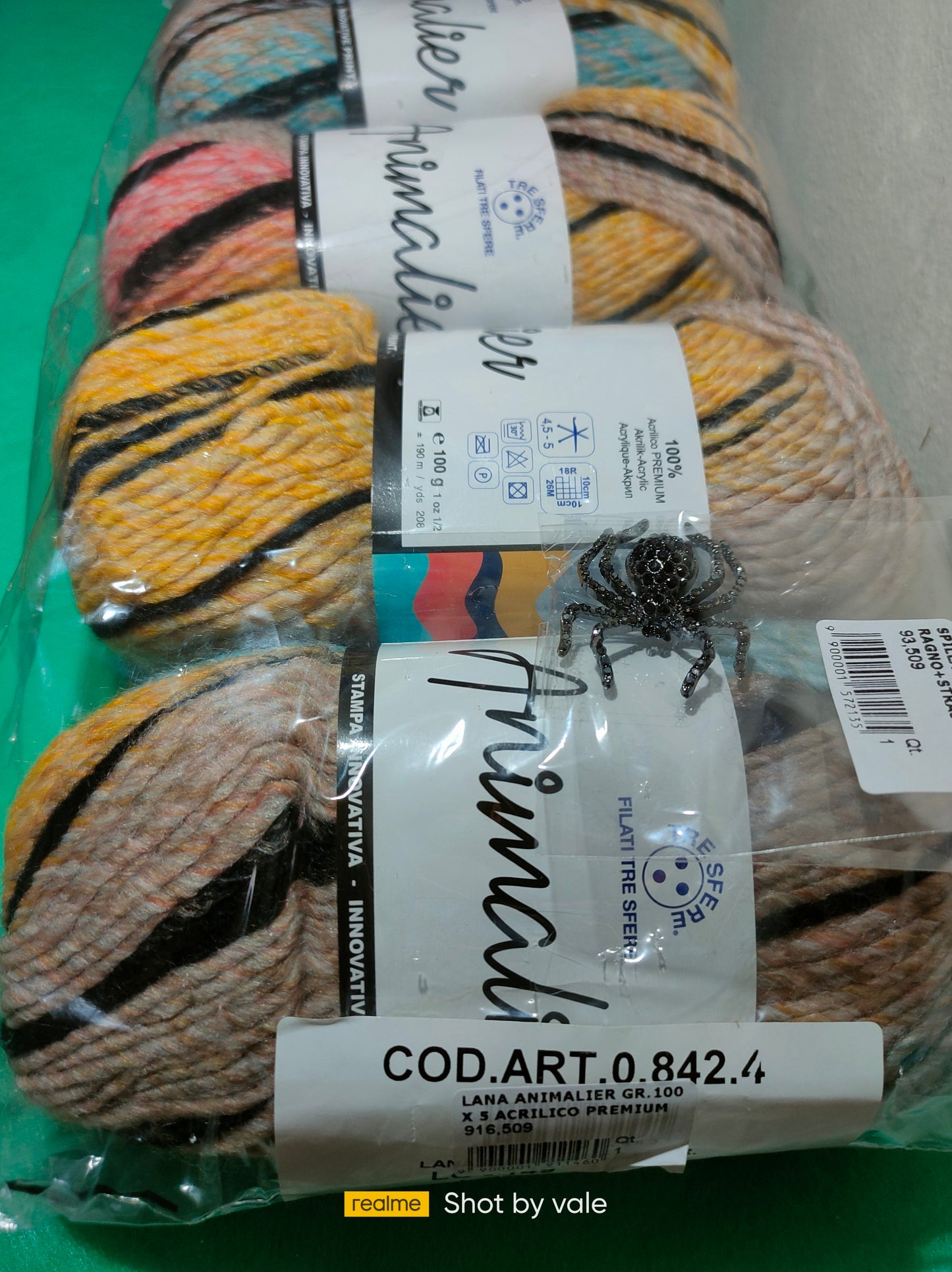 Liberty box animalier - pack filati e accessori creativi