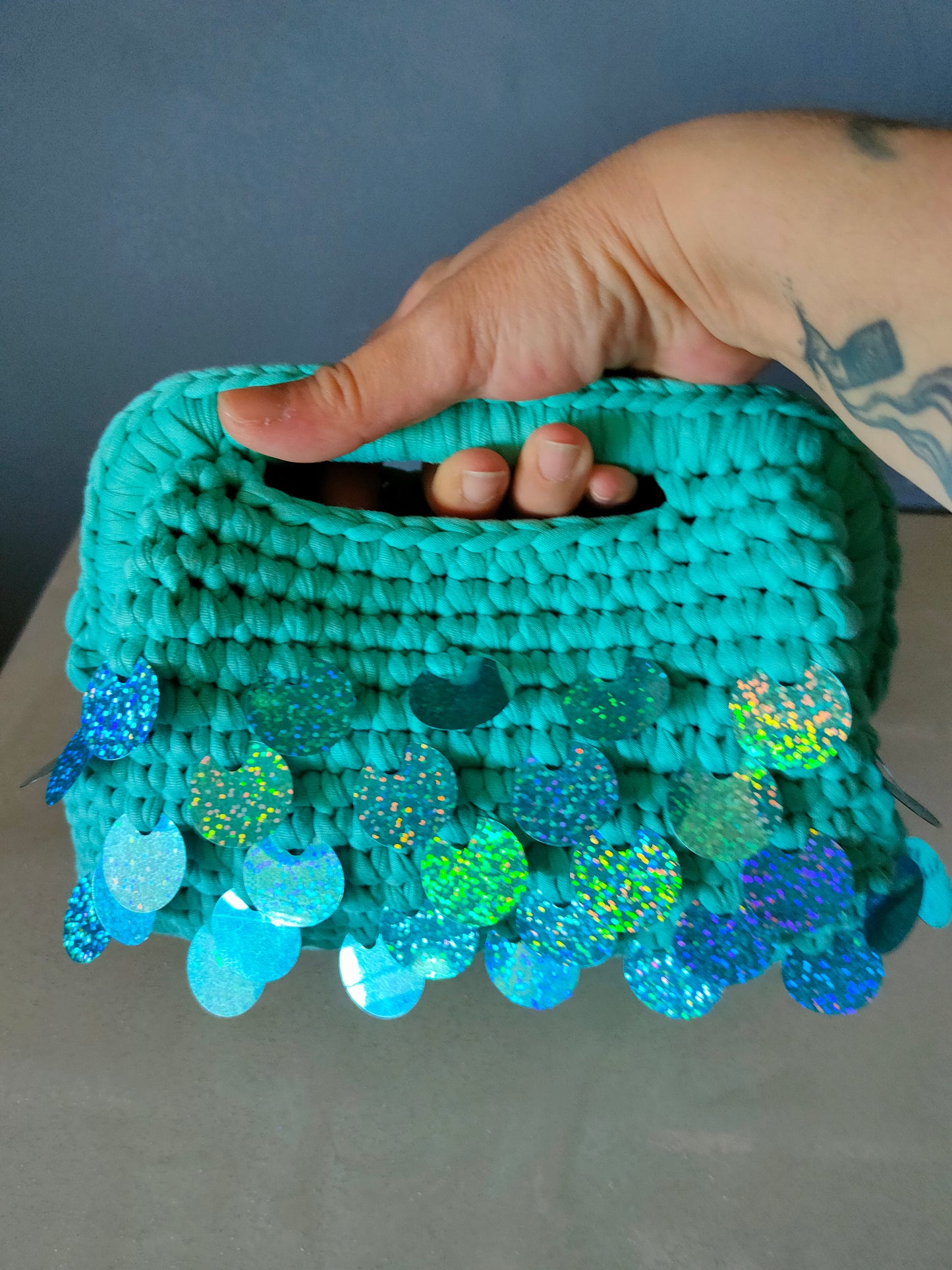 Clutch Luna – Fili di Luce