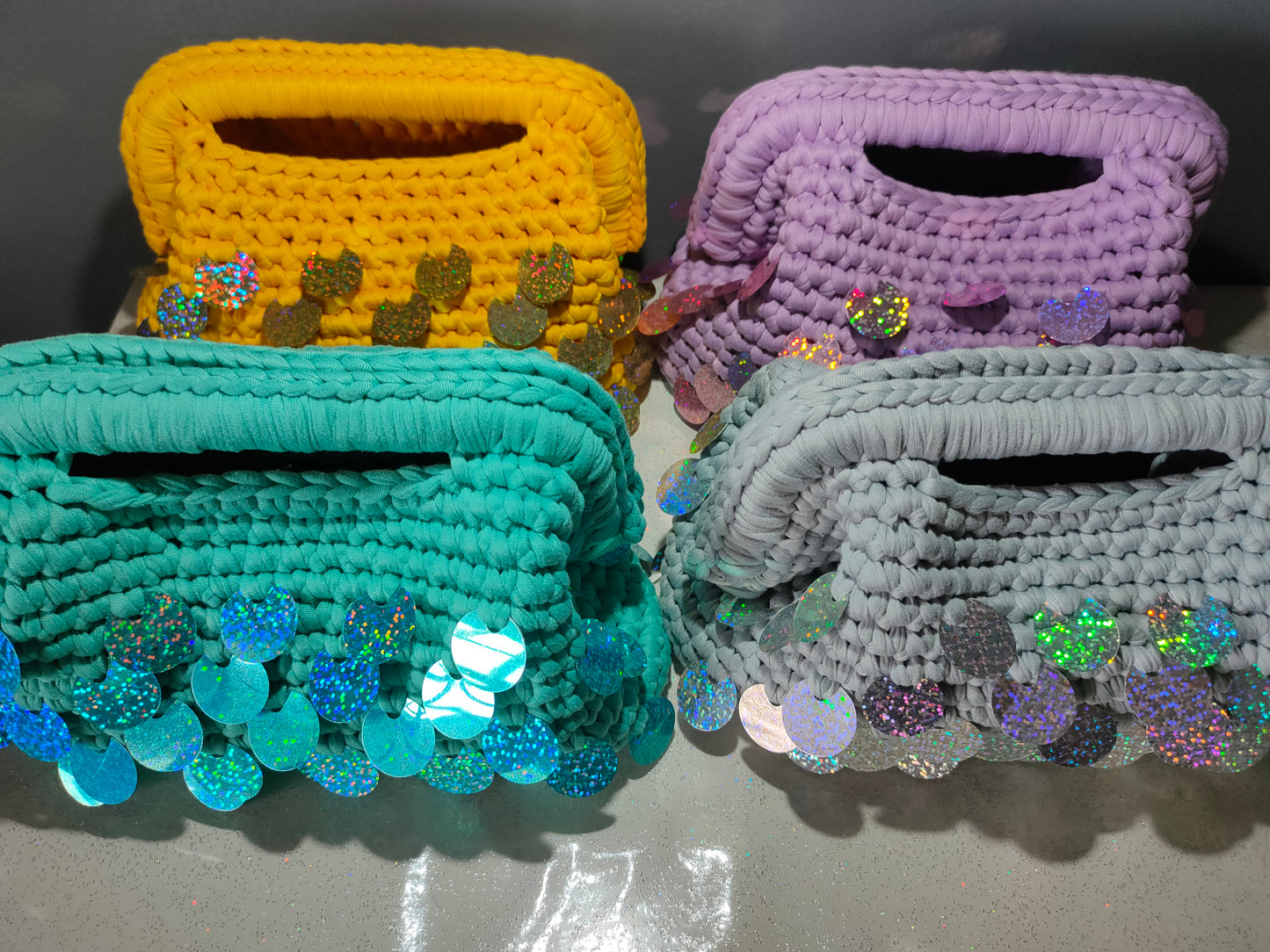 Clutch Luna – Fili di Luce