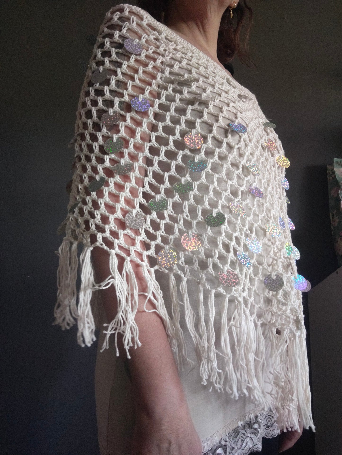 Marea – Poncho Handmade in Cotone