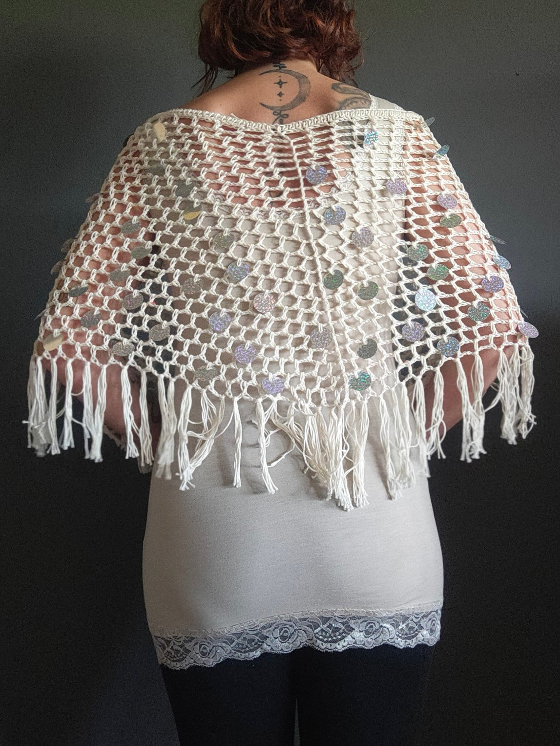 Marea – Poncho Handmade in Cotone