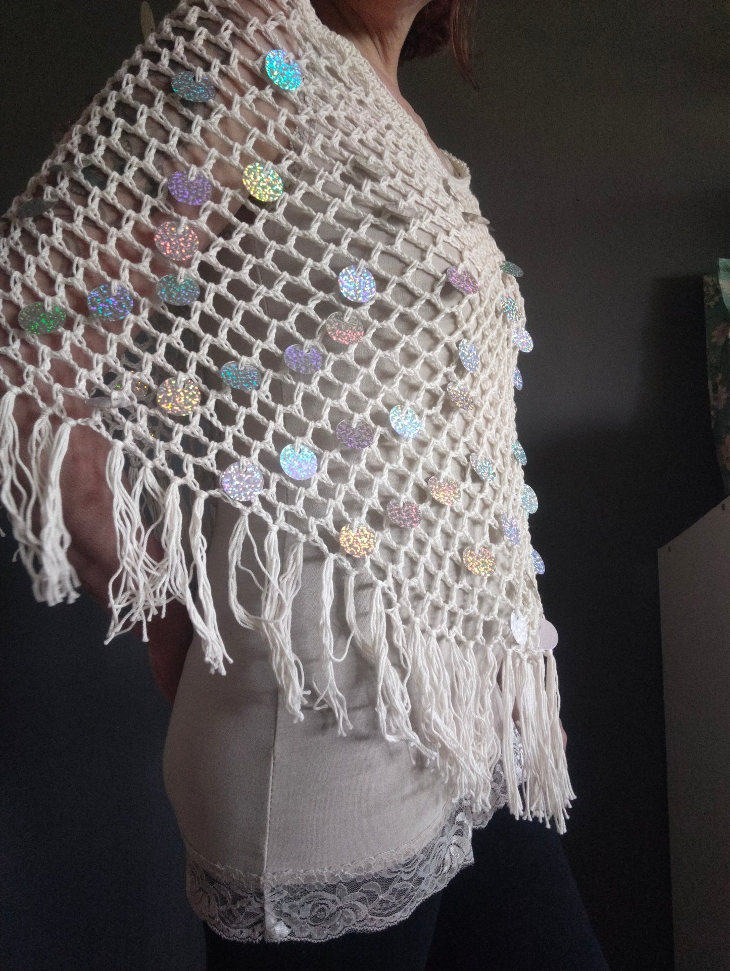 Marea – Poncho Handmade in Cotone