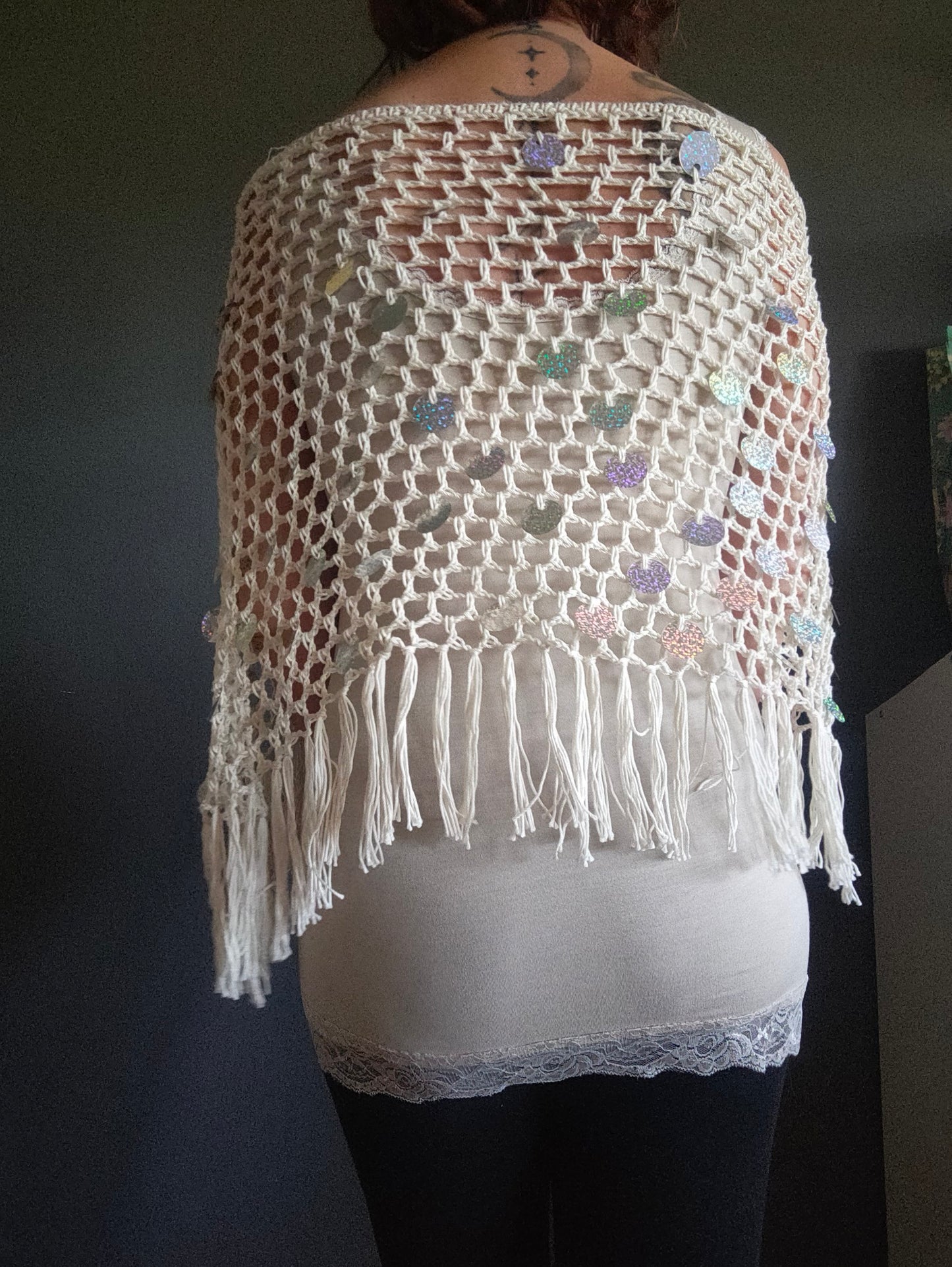 Marea – Poncho Handmade in Cotone