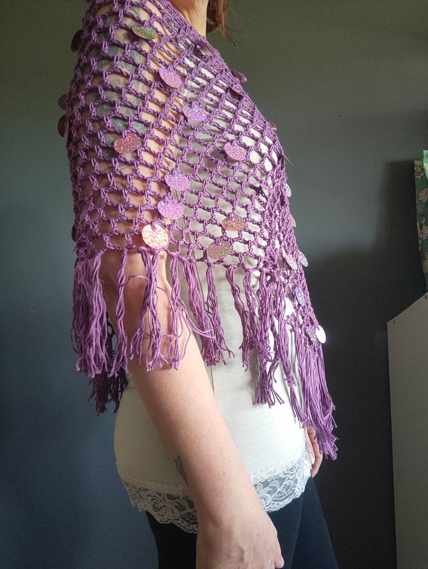 Marea – Poncho Handmade in Cotone