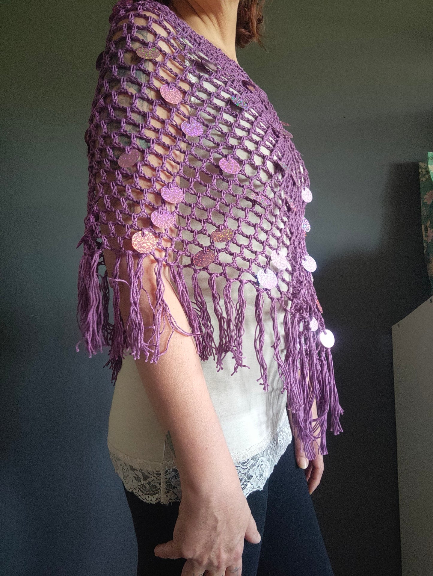 Marea – Poncho Handmade in Cotone