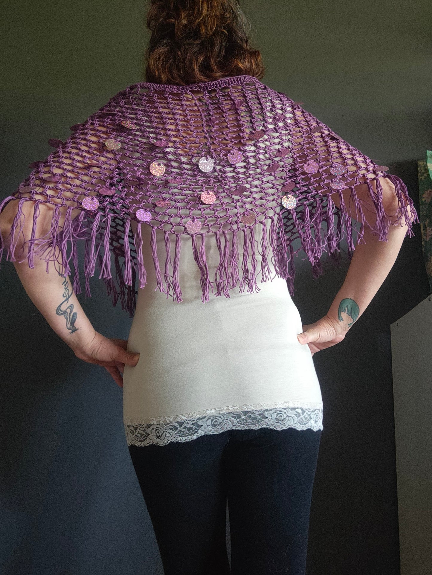 Marea – Poncho Handmade in Cotone