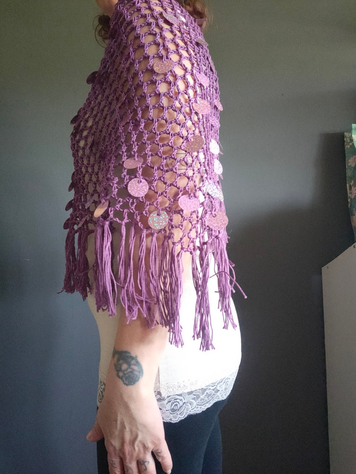 Marea – Poncho Handmade in Cotone