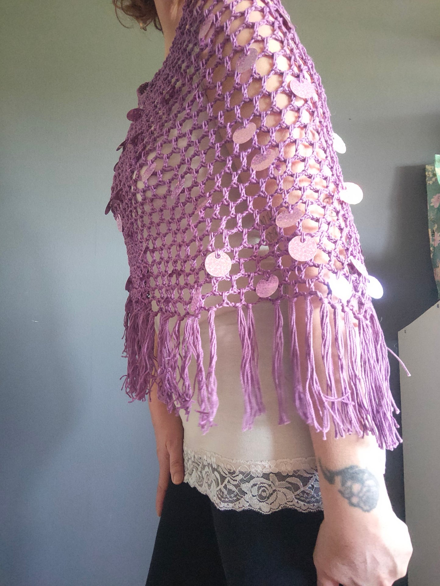 Marea – Poncho Handmade in Cotone