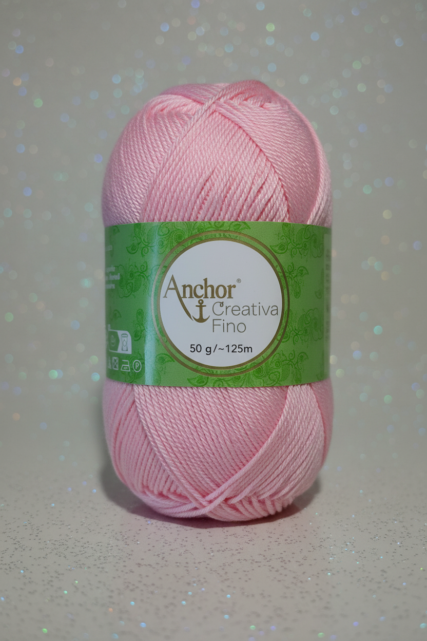 Anchor Creativa Fino – Cotone Morbido per Uncinetto e Maglia