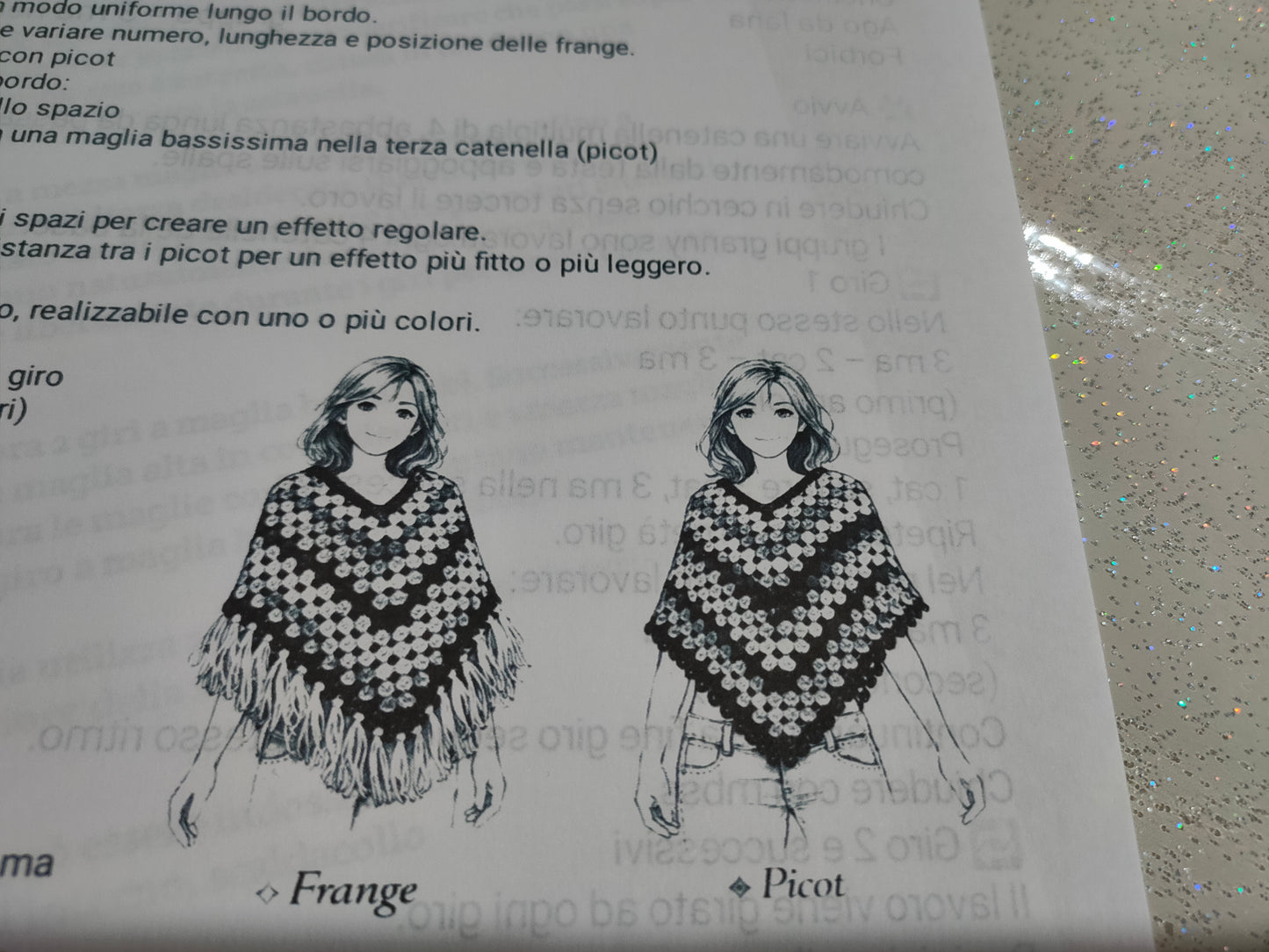 Schema Poncho Uncinetto Essenza (PDF) – Granny Regolabile