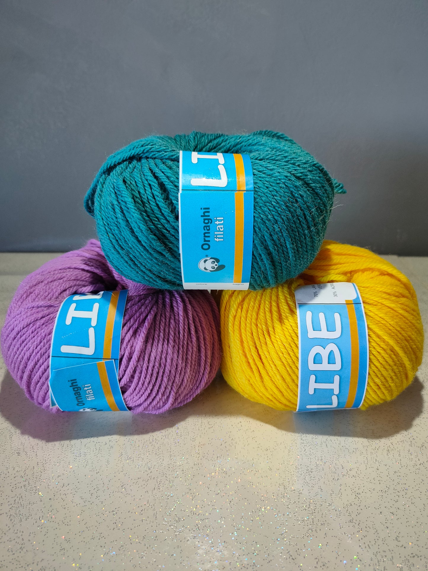 Libe – Filato Lana Vergine e Acrilico 100g - vari colori