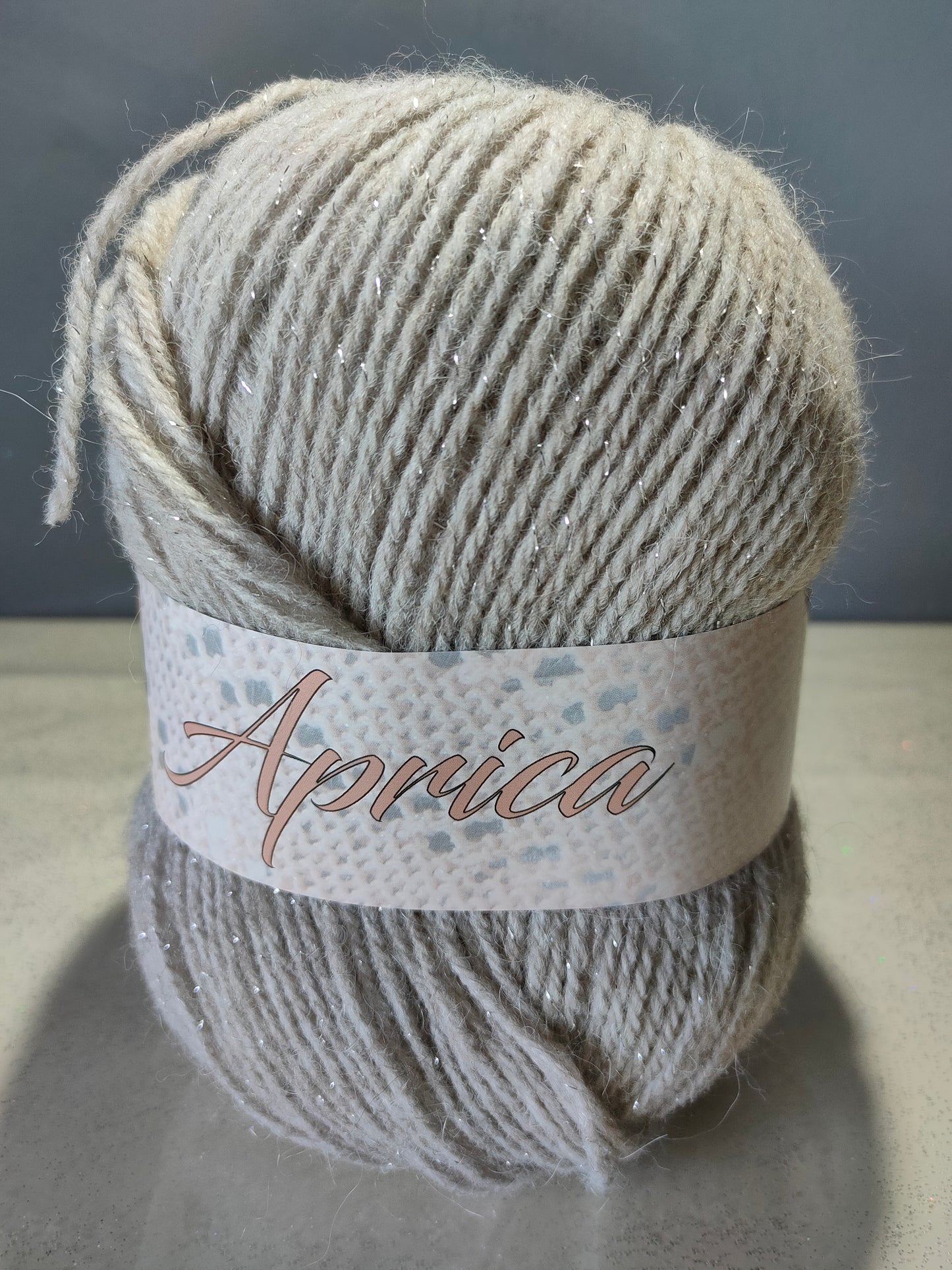 Aprica Filato Alpaca Lana Glitter 150g - vari colori