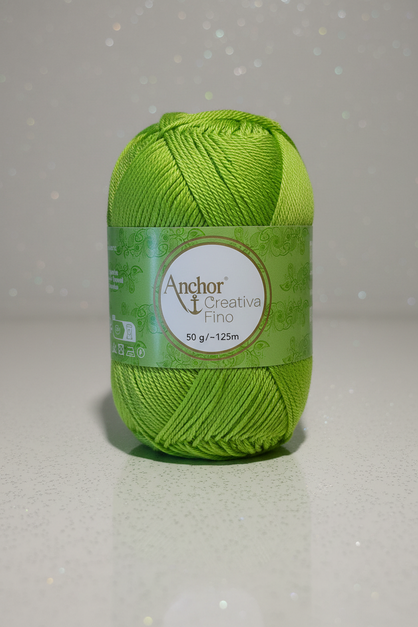 Anchor Creativa Fino – Cotone Morbido per Uncinetto e Maglia