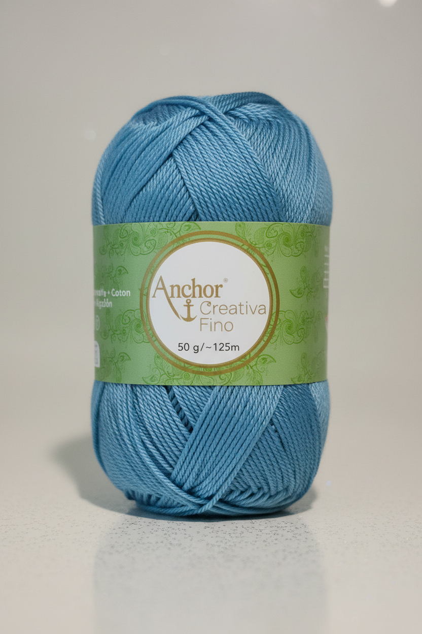 Anchor Creativa Fino – Cotone Morbido per Uncinetto e Maglia