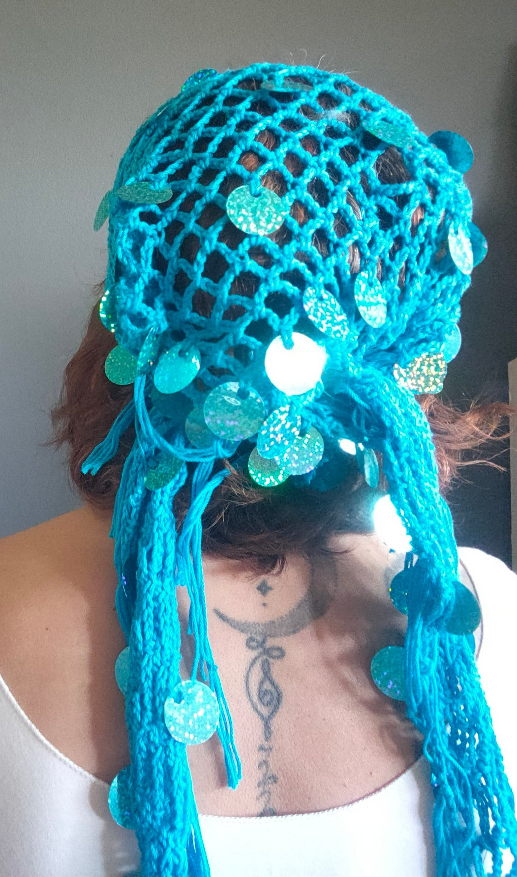 Pareo, Bandana & Top Handmade con Paillettes