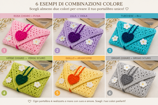 Portalibro handmade personalizzabile