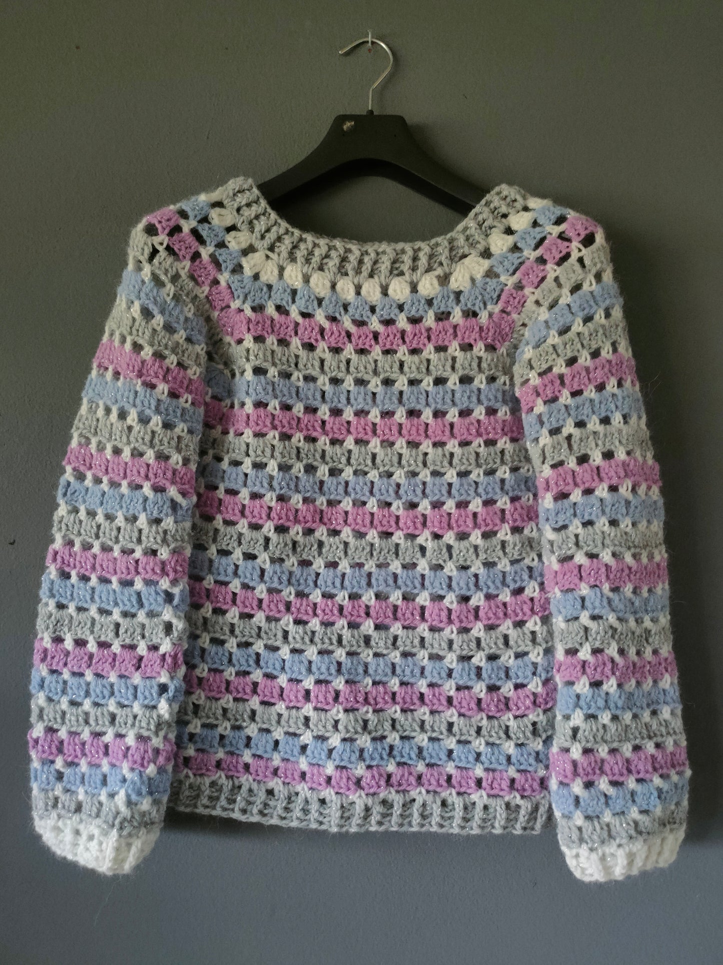 Maglioncino Soffio – Schema Uncinetto Granny Top-Down PDF