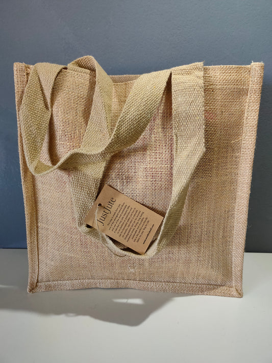 Borsa e Pochette in juta personalizzabili