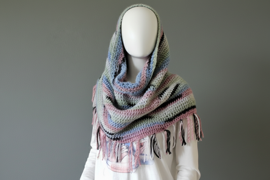 Schema uncinetto mantella Alchimia – progetto Fili di Luce