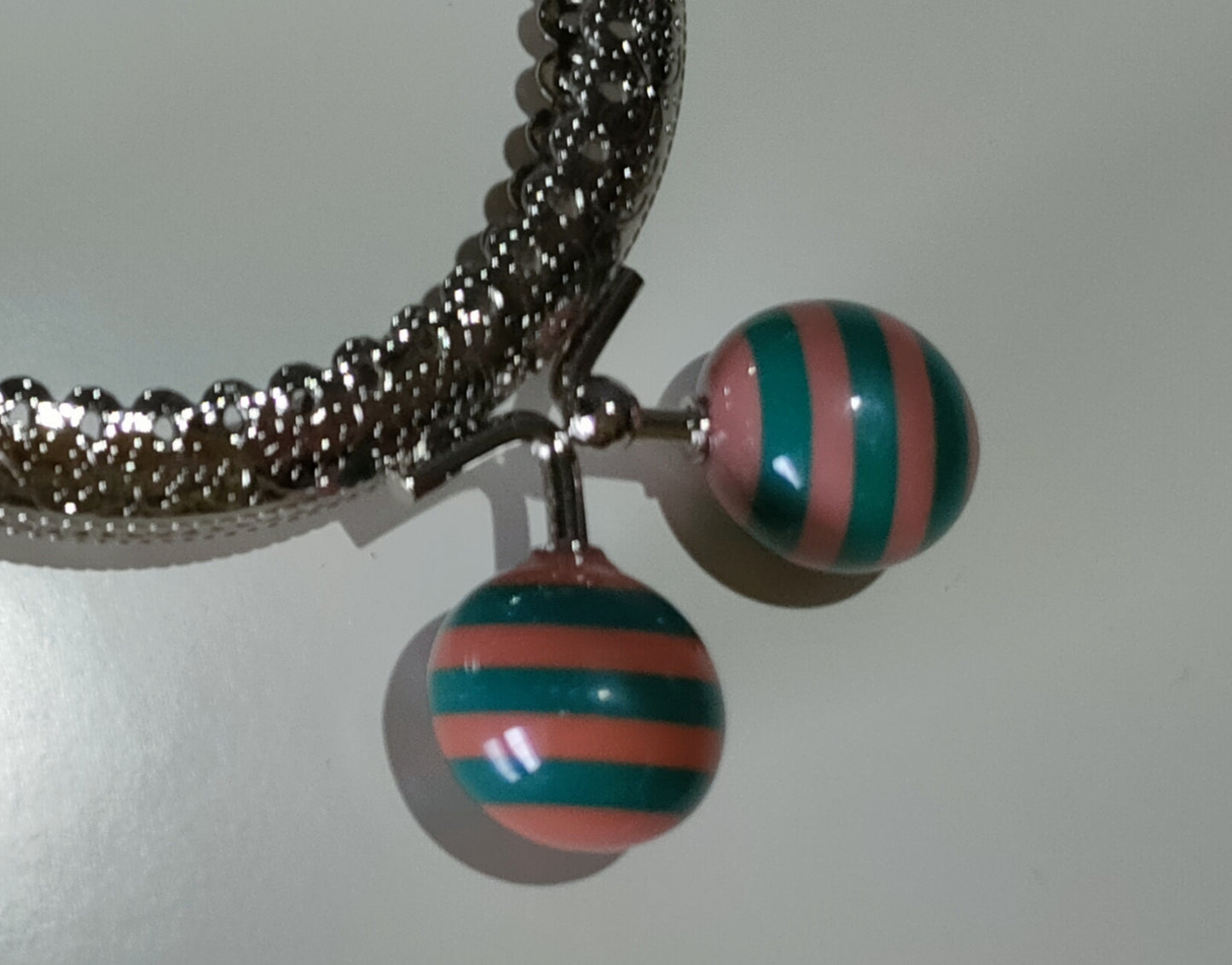 Chiusura clic clac 8,5 cm con pomelli colorati per pochette e accessori handmade