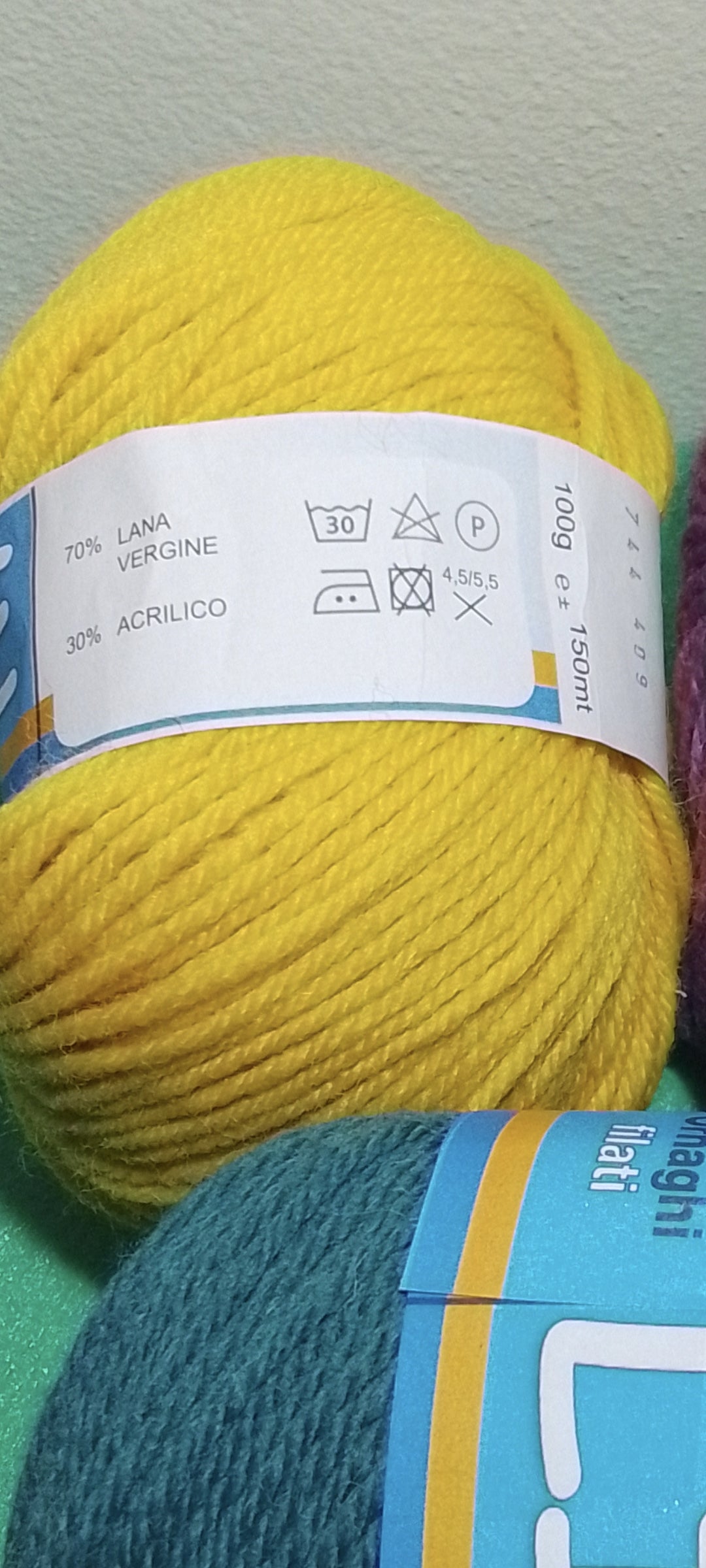 Libe – Filato Lana Vergine e Acrilico 100g - vari colori
