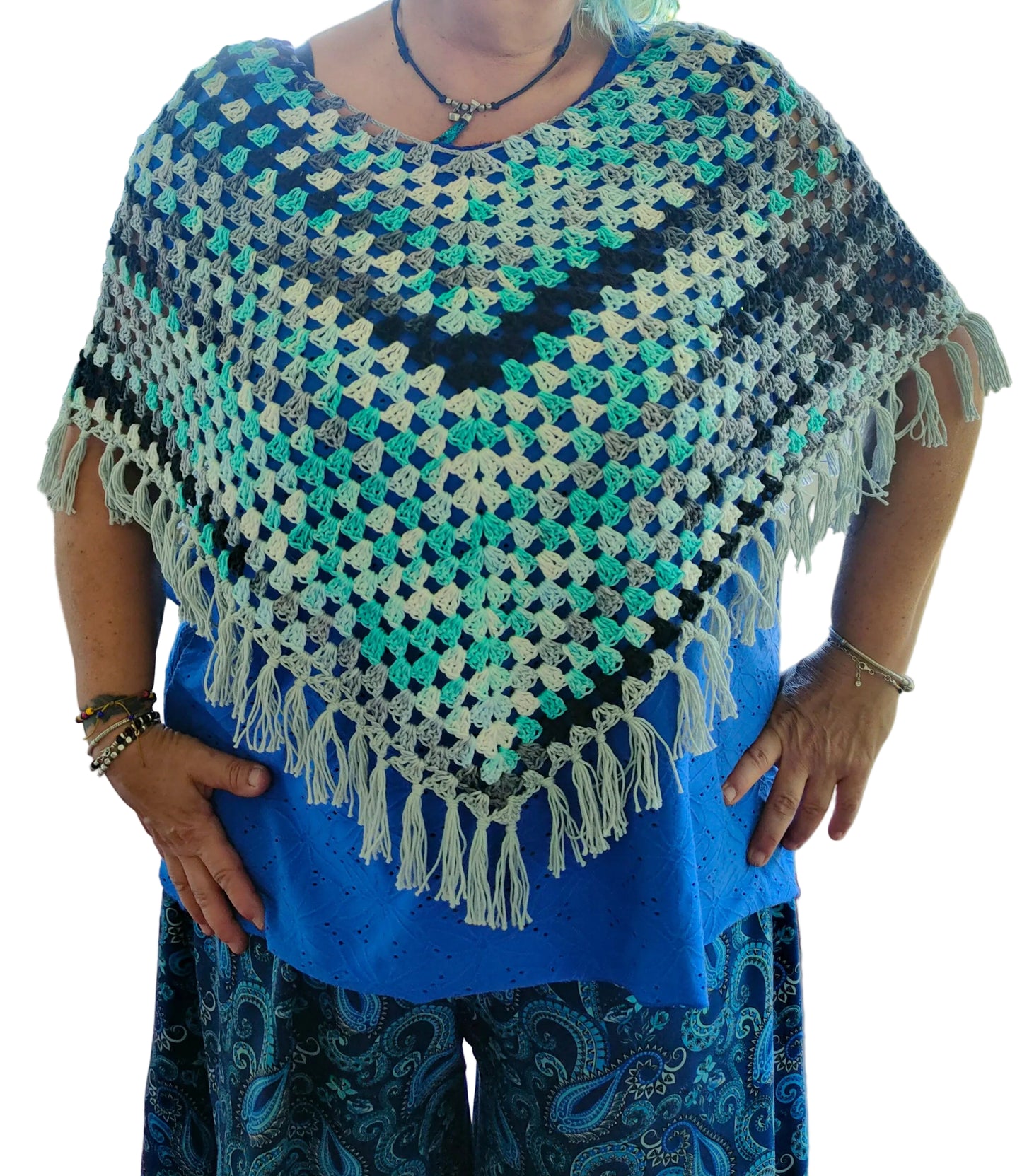 Poncho Essenza Summer ✨ | 100% Cotone Handmade - diverse varianti