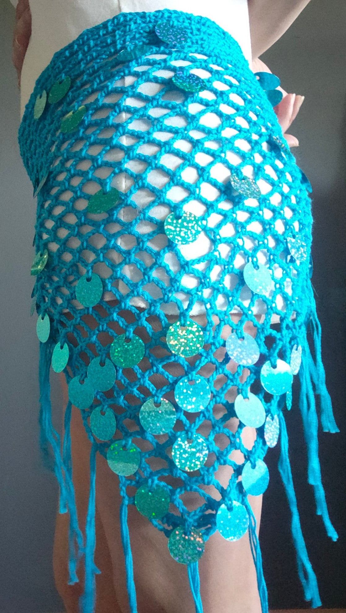 Pareo, Bandana & Top Handmade con Paillettes