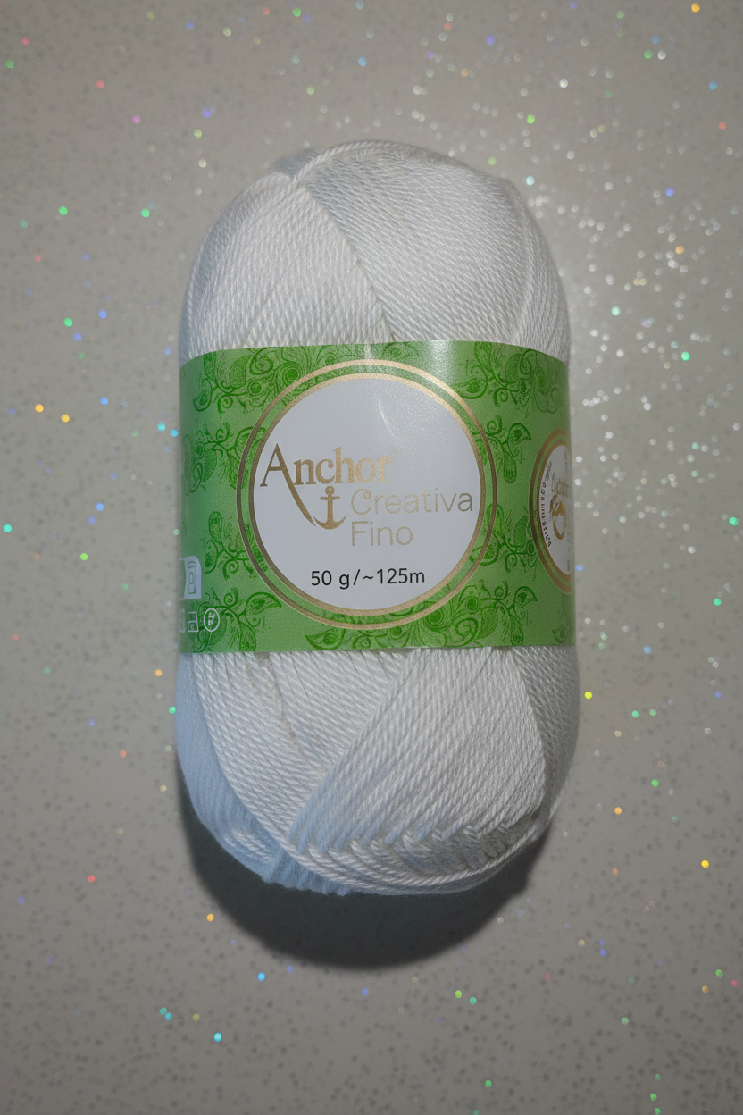Anchor Creativa Fino – Cotone Morbido per Uncinetto e Maglia