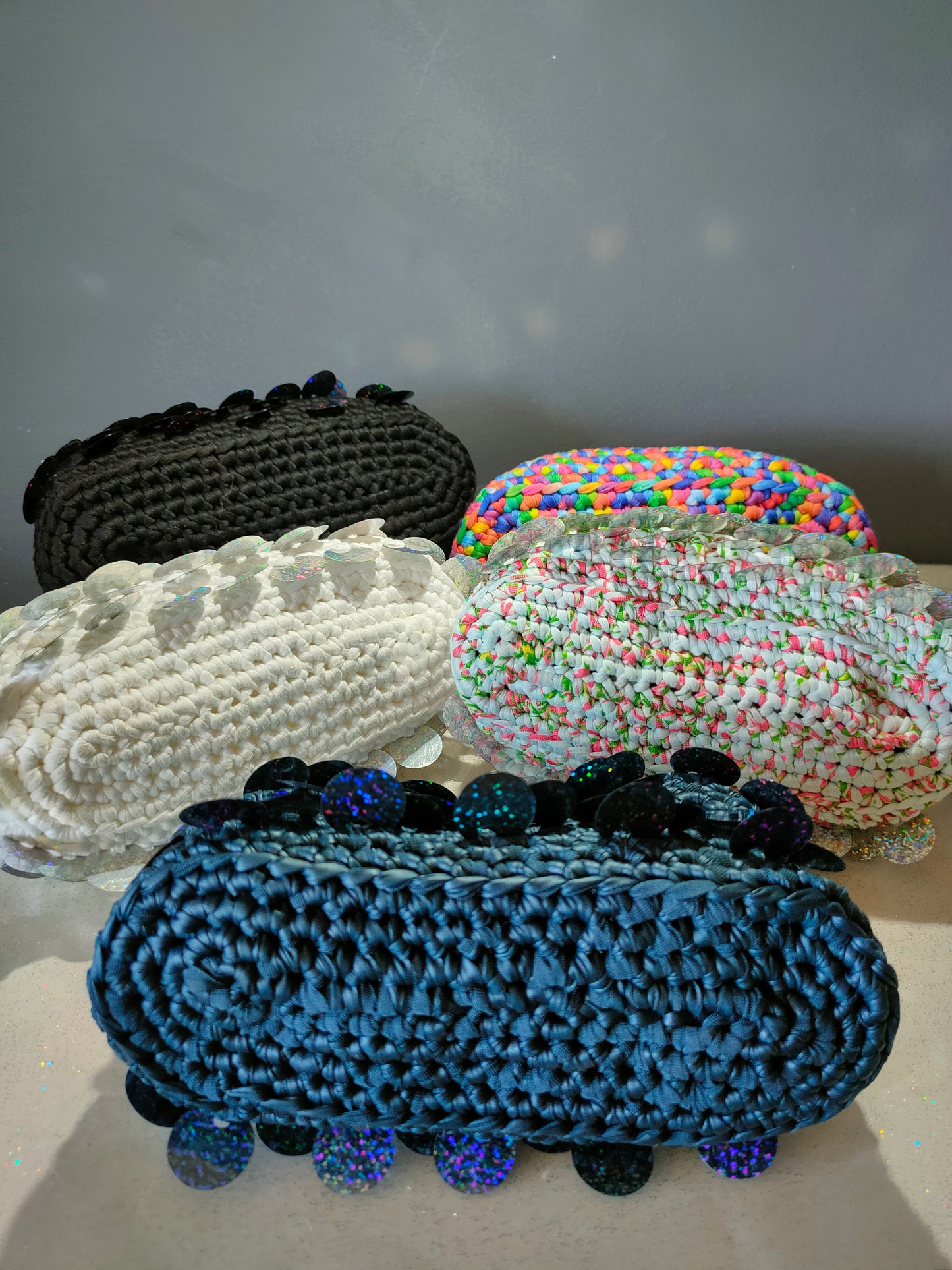 Clutch Luna – Fili di Luce