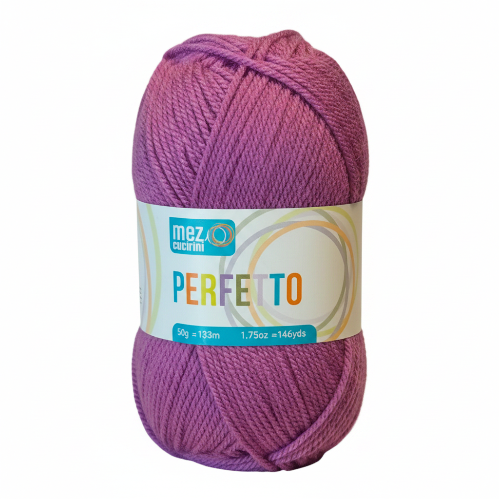 Perfetto Mez – Filato Acrilico Morbido 50g - vari colori