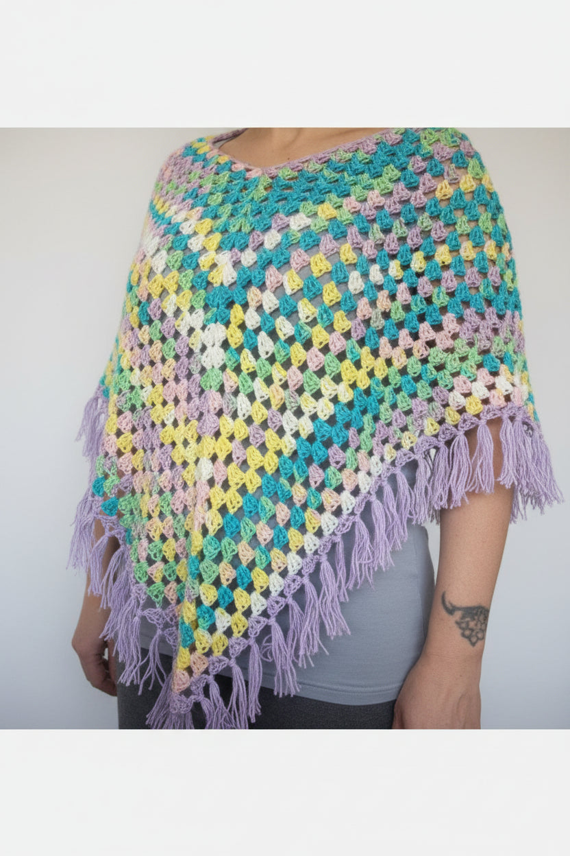 Poncho Essenza Summer ✨ | 100% Cotone Handmade - diverse varianti