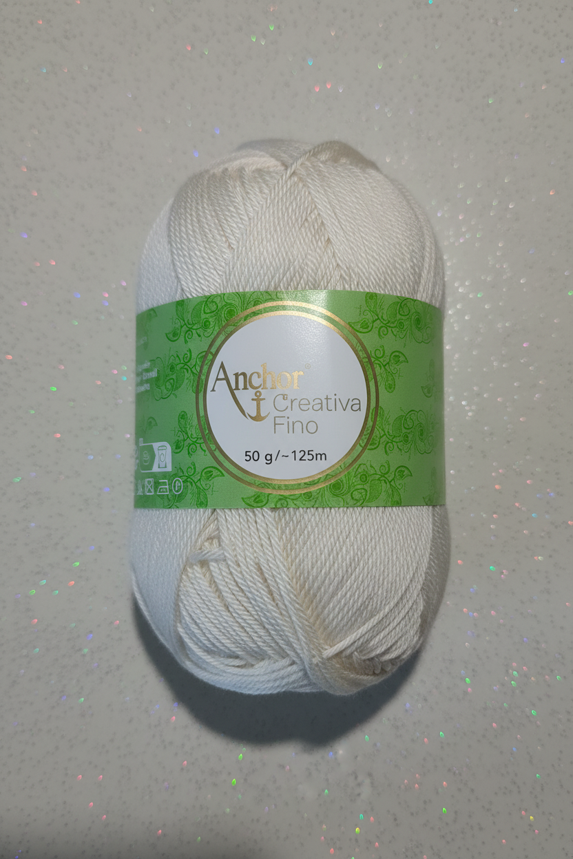 Anchor Creativa Fino – Cotone Morbido per Uncinetto e Maglia