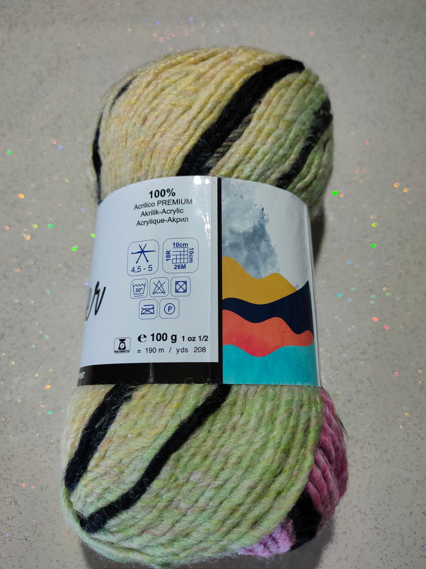 Animalier – Filato Acrilico Multicolor 100g - vari colori
